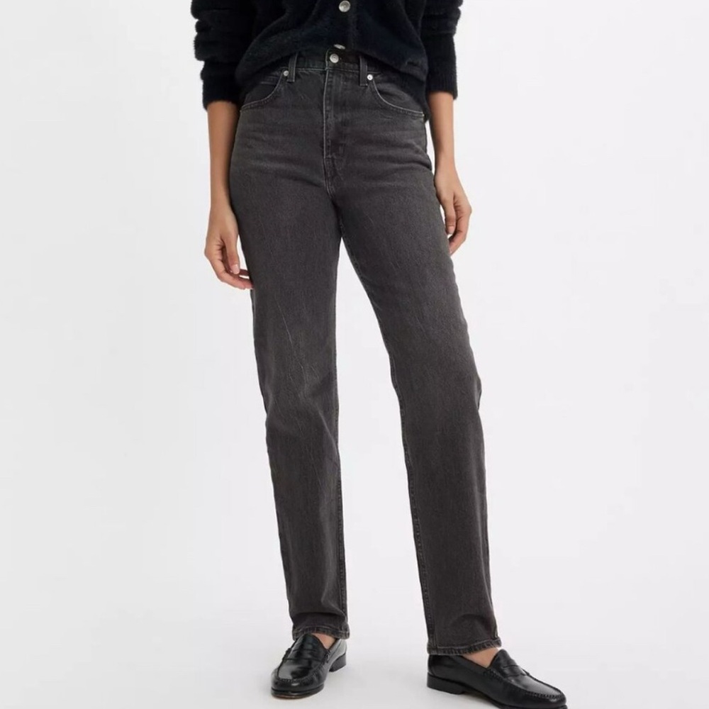 Levi’s 70 High Slim Straight | Faded Black | 28 x 29